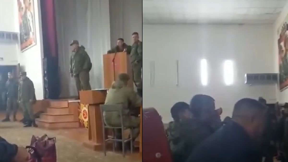 Odprawa żołnierzy.