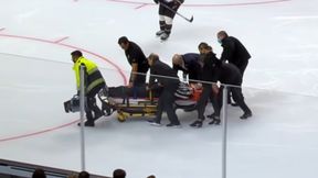 "Dramatyczne sceny". Sędzia wylądował na noszach