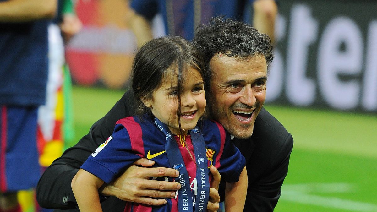 Getty Images / Ben Radford/Corbis / Na zdjęciu: Luis Enrique z córką