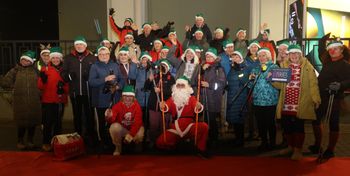 Legnica: Spotkanie z Mikołajem zakończyło cykl Nordic Walking Senior
