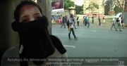 Starcia protestantów z policją na ulicach miasta