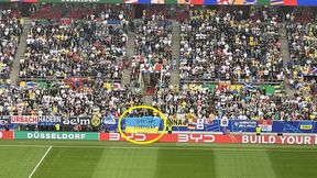 Polityczny skandal na Euro? Spójrz, jaki napis był na fladze Ukrainy