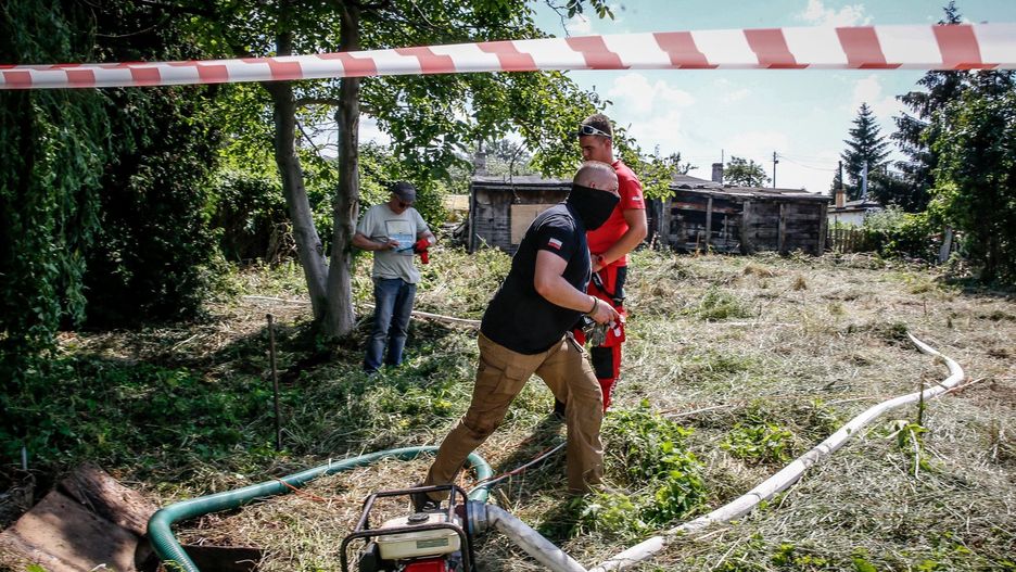 Poszukiwania śladów po zaginięciu Iwony Wieczorek