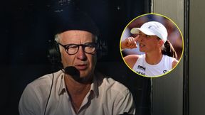 Oburzenie. Komentował swoje wyczyny zamiast mecz Świątek