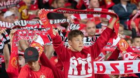 PKO Ekstraklasa: kibice podczas meczu Widzew Łódź - Cracovia Kraków [GALERIA]