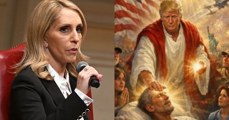 Dziennikarka nie ma litości dla Trumpa. "To wygląda jak Jezus"