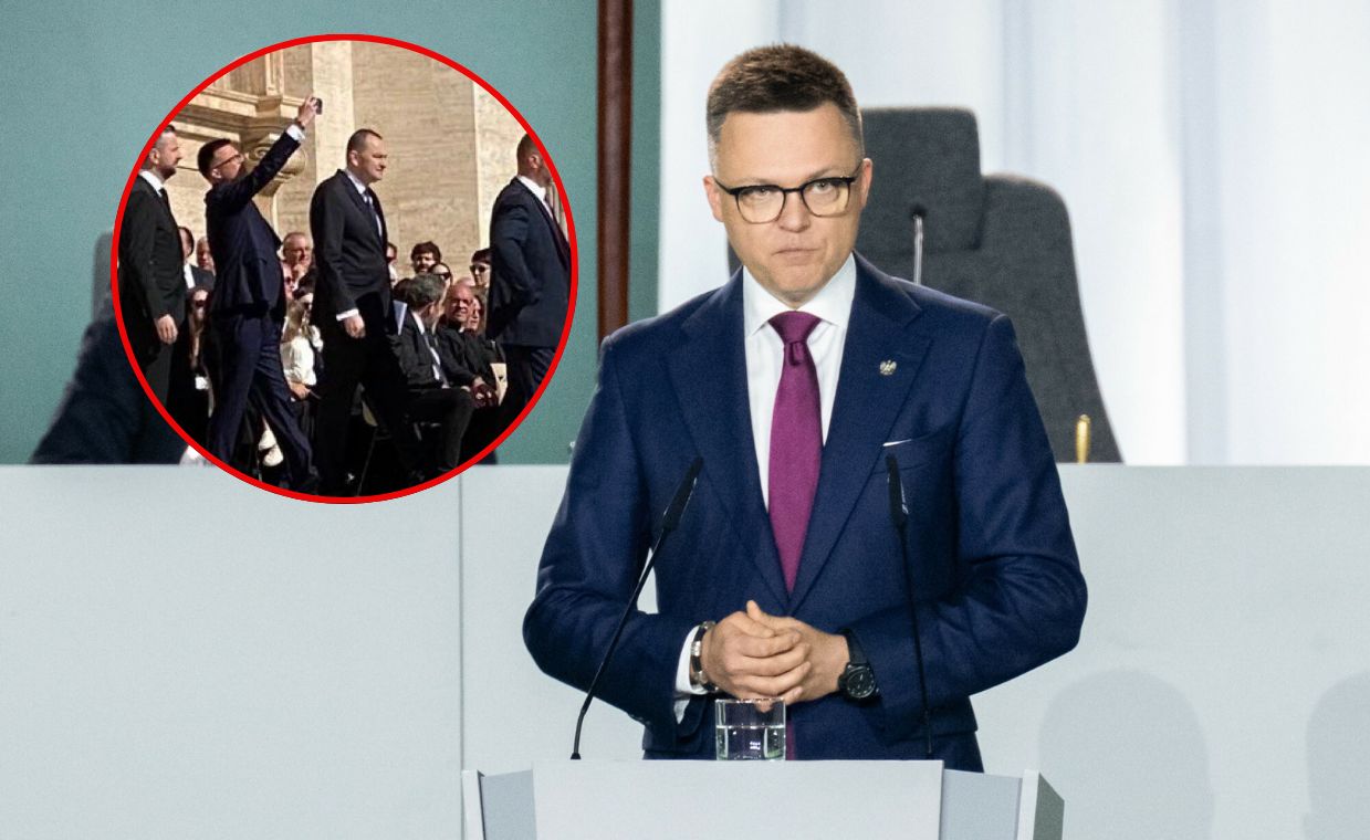 Jakie zrobił zdjęcia w Watykanie? Hołownia wyjaśnił