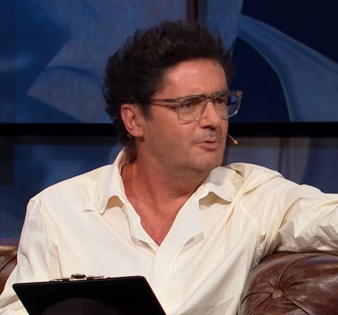 Kuba Wojewódzki w studiu swojego programu