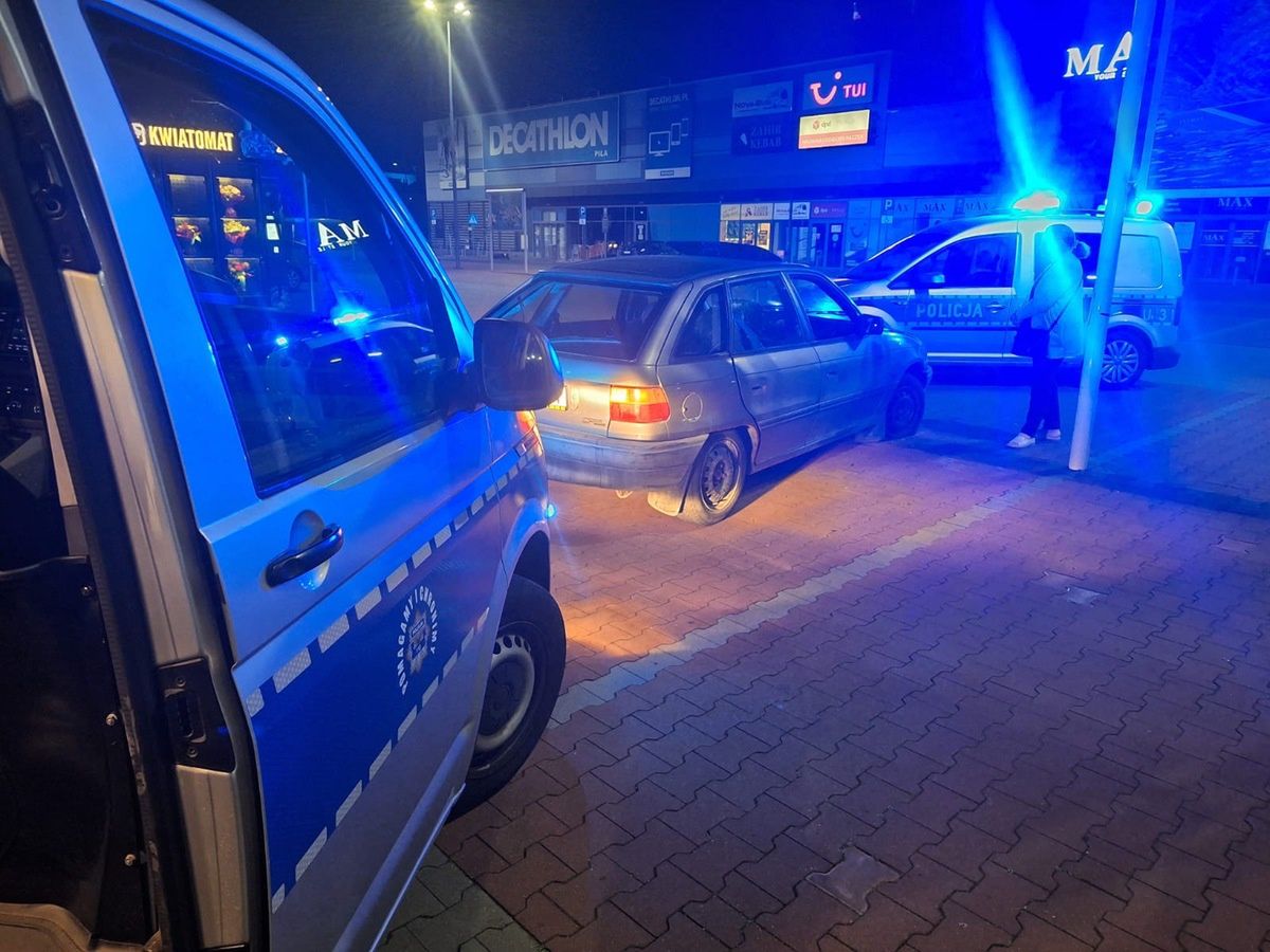 Piła: Pijany kierowca z 10-latkiem w aucie. Miał ponad 3 promile i brak prawa jazdy