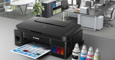 Canon PIXMA G1400, G2400, G3400 - tanie drukowanie zdjęć i dokumentów