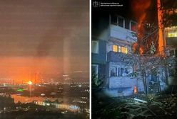 Rosyjskie drony uderzeniowe nad Ukrainą. Nocna eskalacja ataków