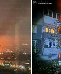 Rosyjskie drony uderzeniowe nad Ukrainą. Nocna eskalacja ataków