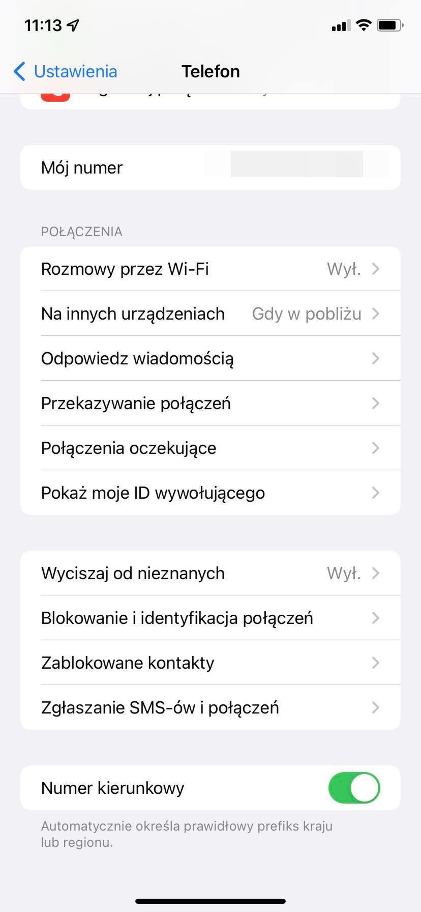 Blokowanie kontaktów w iOS