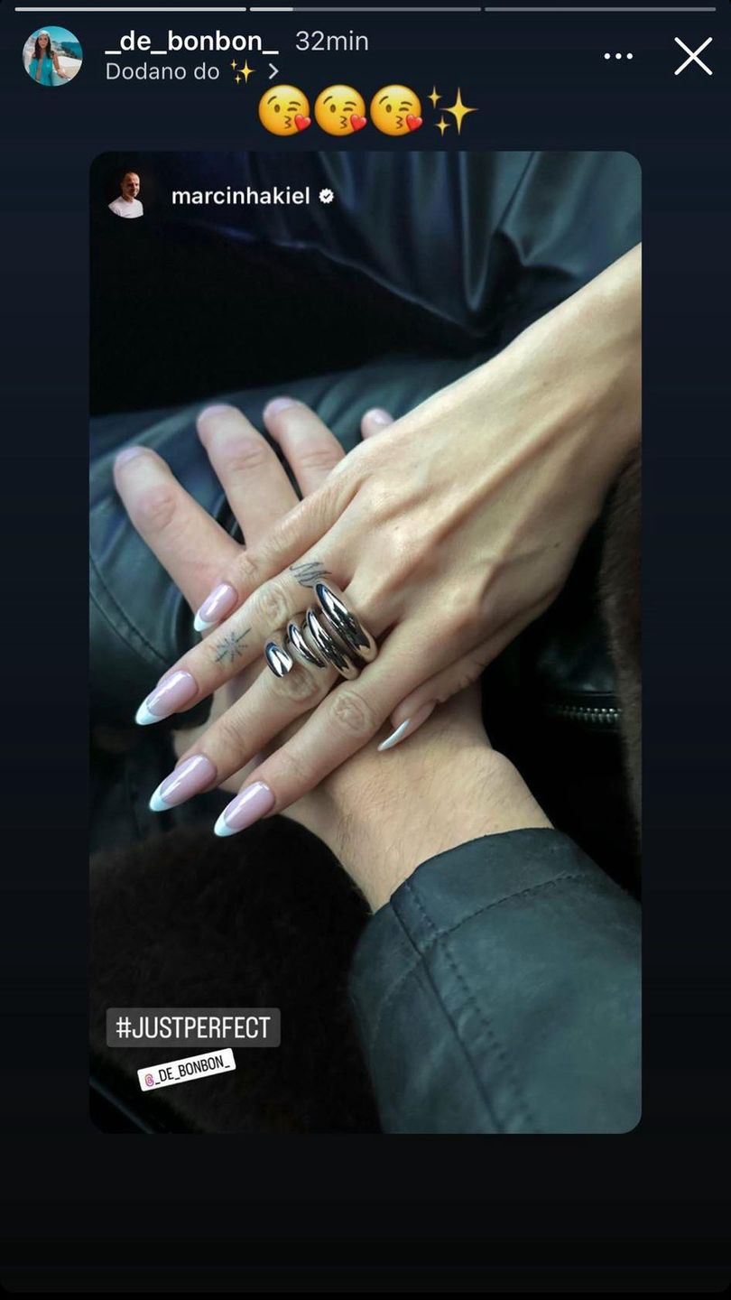 Ukochana Marcina Hakiela złożyła mu w sieci imieninowe życzenia