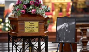 Pogrzeb Janusza Grudzińskiego. Pożegnał go Kazik Staszewski