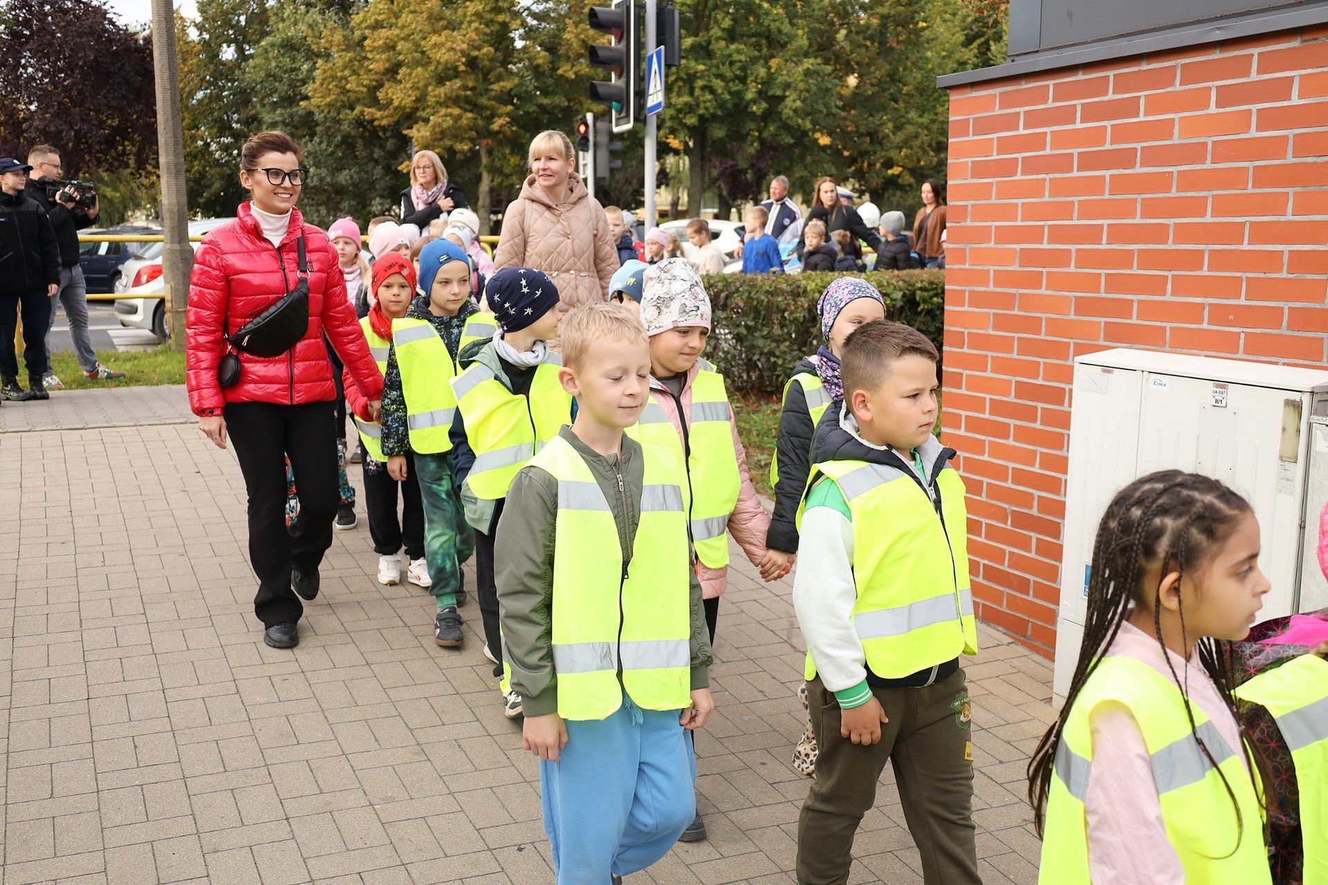 Bezpieczna droga do szkoły - akcja policjantów ze Śremu