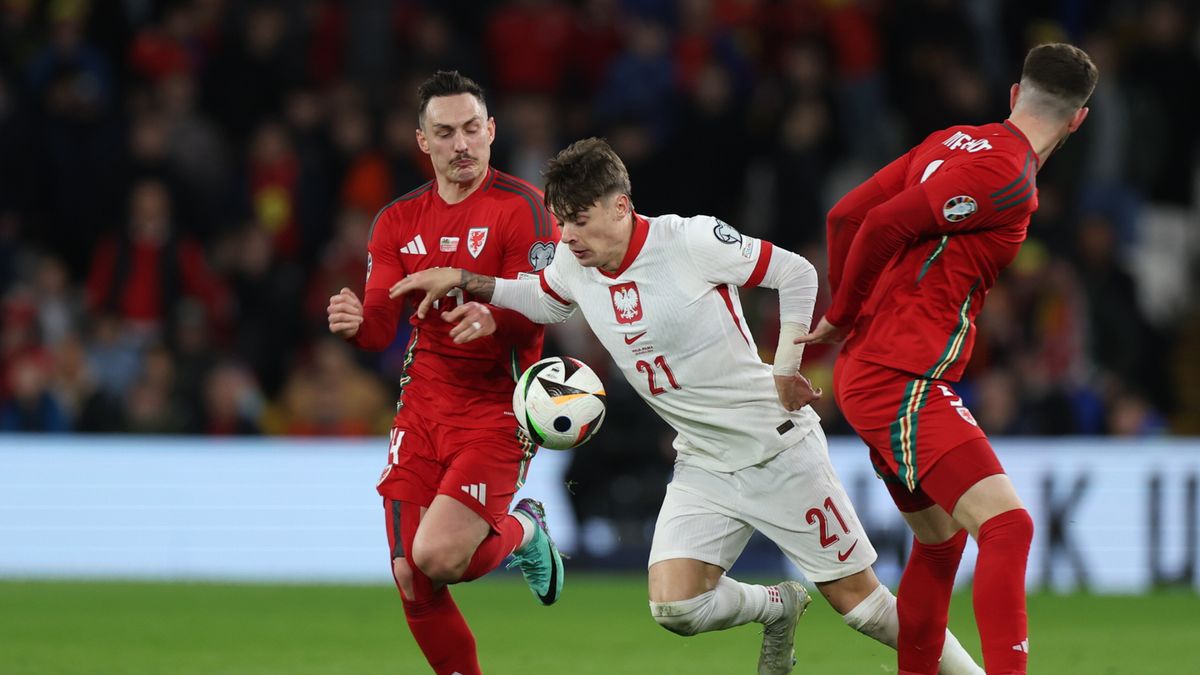 PAP / Leszek Szymański / Nicola Zalewski w akcji