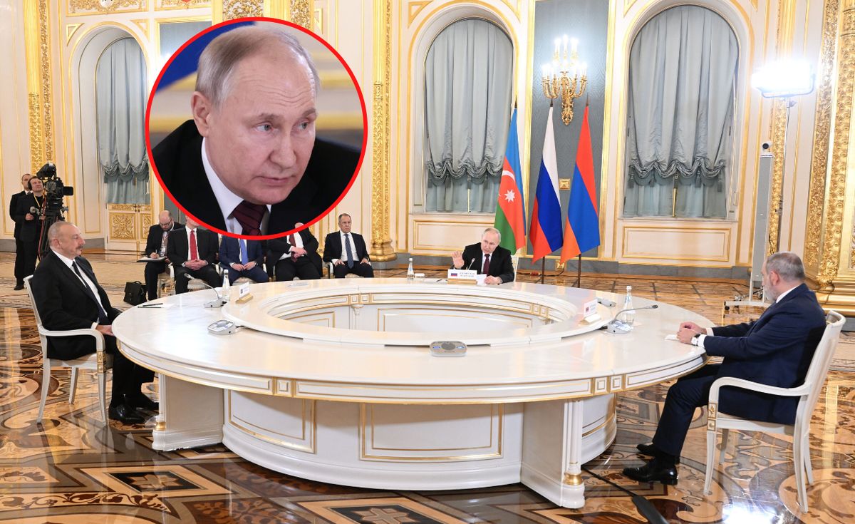 Kłótnia podczas spotkania z Putinem