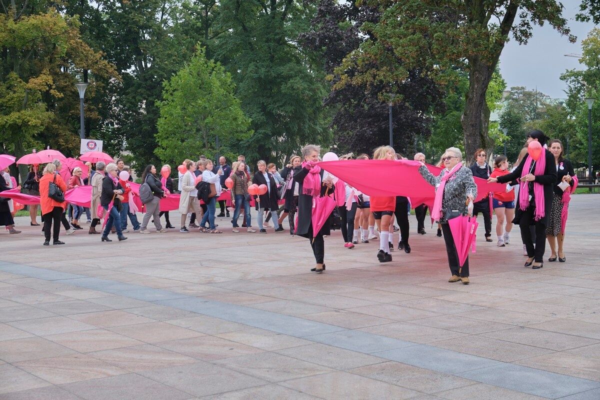 Marsz Różowej Wstążki Lublin 2022