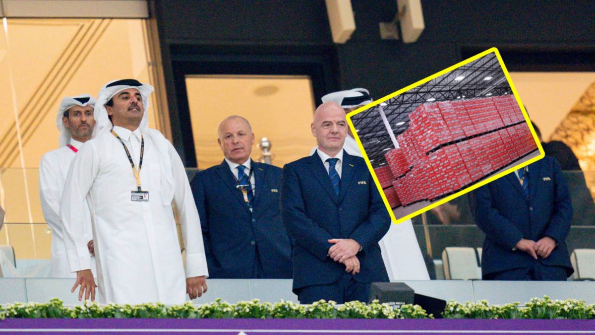 Emir Kataru Tamim bin Hamad Al-Thani, Gianni Infantino oraz piwa Budweiser