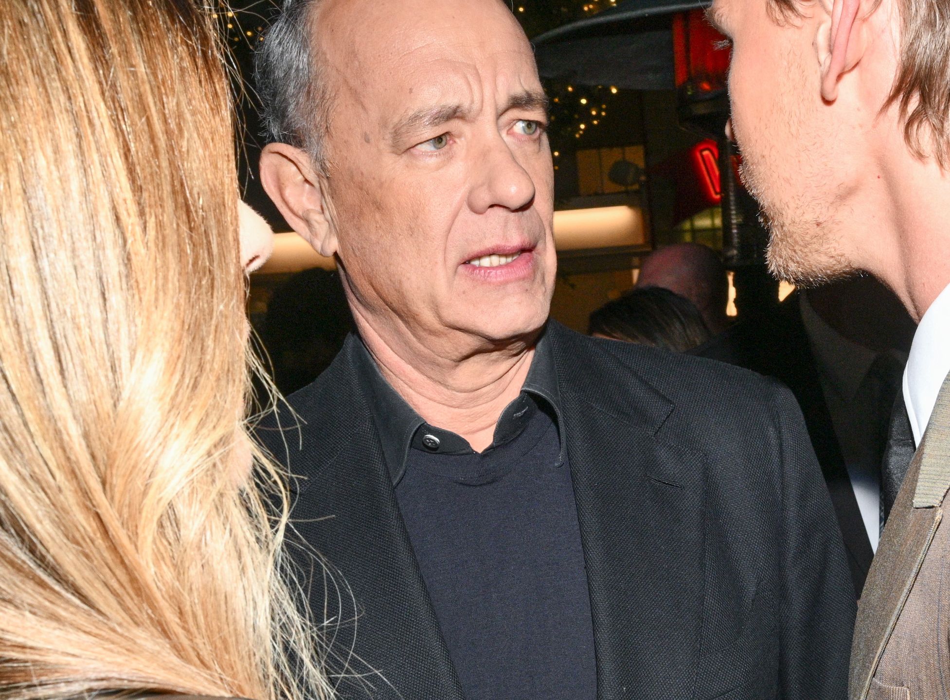 "Masters of the Air" Premiere - Red CarpetTom Hanks and Austin Butler at the premiere of "Masters of the Air" held at Regency Village Theatre on January 10, 2024 in Los Angeles, California. (Photo by Michael Buckner/Variety via Getty Images)Michael Bucknerpmcarc, entertainment, arrives, step and repeat, arrivals, tv, apple, appletv+, appletv, series, television, topics