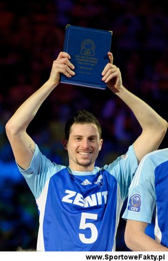 Valerio Vermiglio został wybrany najlepszym rozgrywającym Ligi Mistrzów w 2012 roku