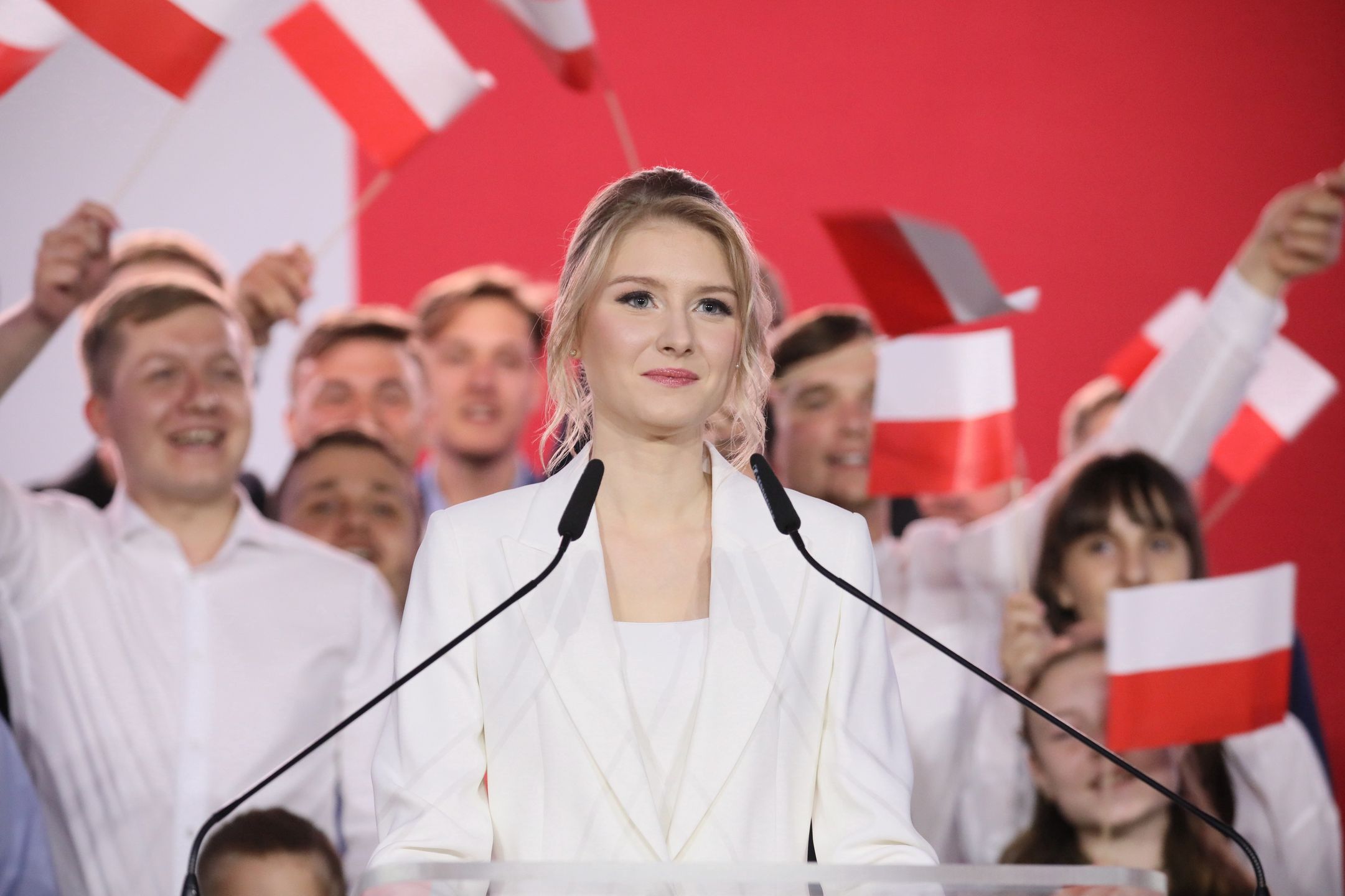 Wyniki wyborów prezydenckich 2020. Kinga Duda zabrała głos na wieczorze wyborczym ojca