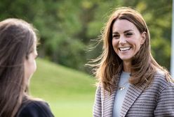 Kate Middleton spotkała się ze studentami. Oberwało się jej za brak maseczki