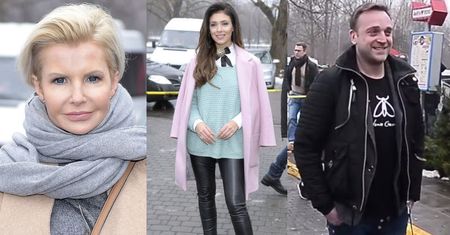 Racewicz, Halejcio, Kisio, Gessler i Orłoś na "obiedzie z gwiazdami"