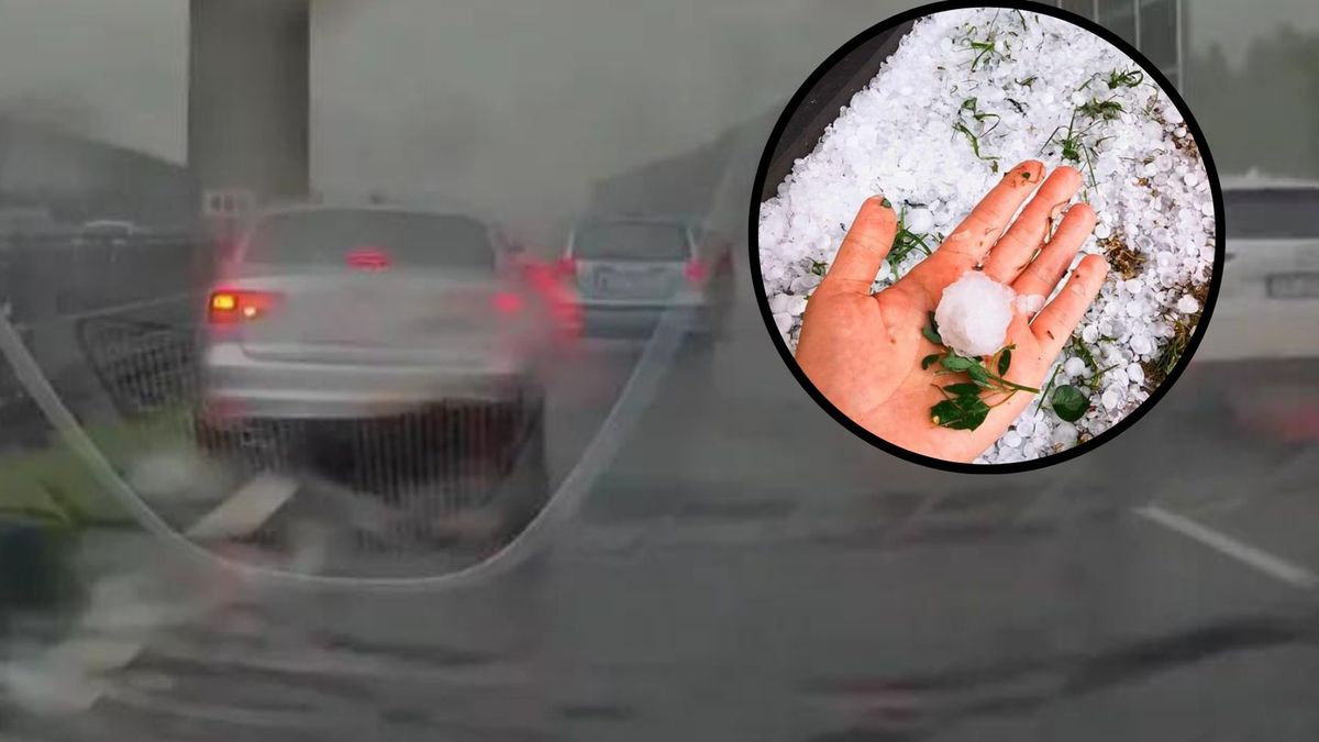 Niszczycielskie burze nad Dolnym Śląskiem. Wiatr i grad siały spustoszenie