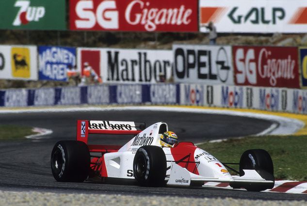 Ayrton Senna jeszcze w czasach McLarena