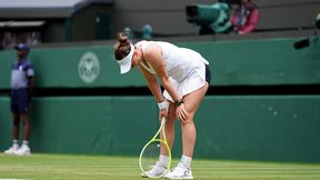 To koniec. Zeszłoroczna mistrzyni Wimbledonu wyeliminowana