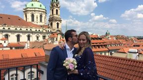 Nicole Vaidisova i Radek Stepanek znów są małżeństwem. Wzięli ślub w Pradze