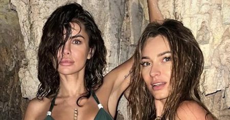 Marcelina Zawadzka i Natalia Siwiec w KUSYCH strojach wyginają się na skałach w jaskini. Internauci komplementują: "BOGINIE" (FOTO)