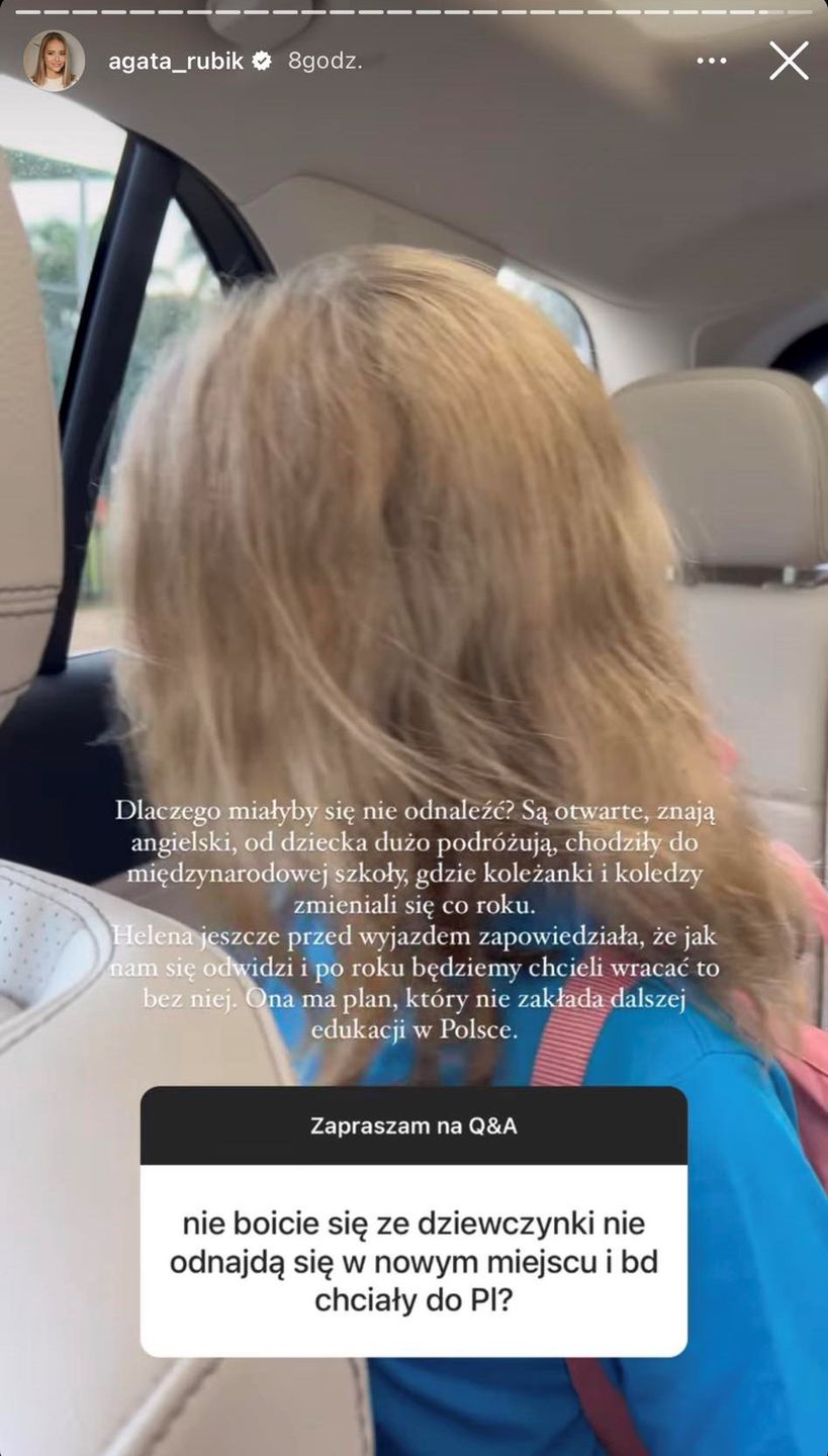 Agata Rubik i jej instagramowy Q&A