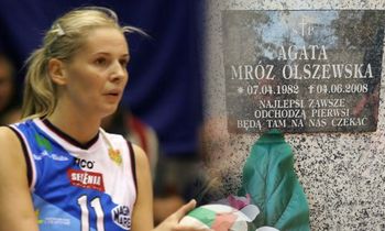 Tak wygląda grób Agaty Mróz-Olszewskiej. Na nagrobku wymowny napis