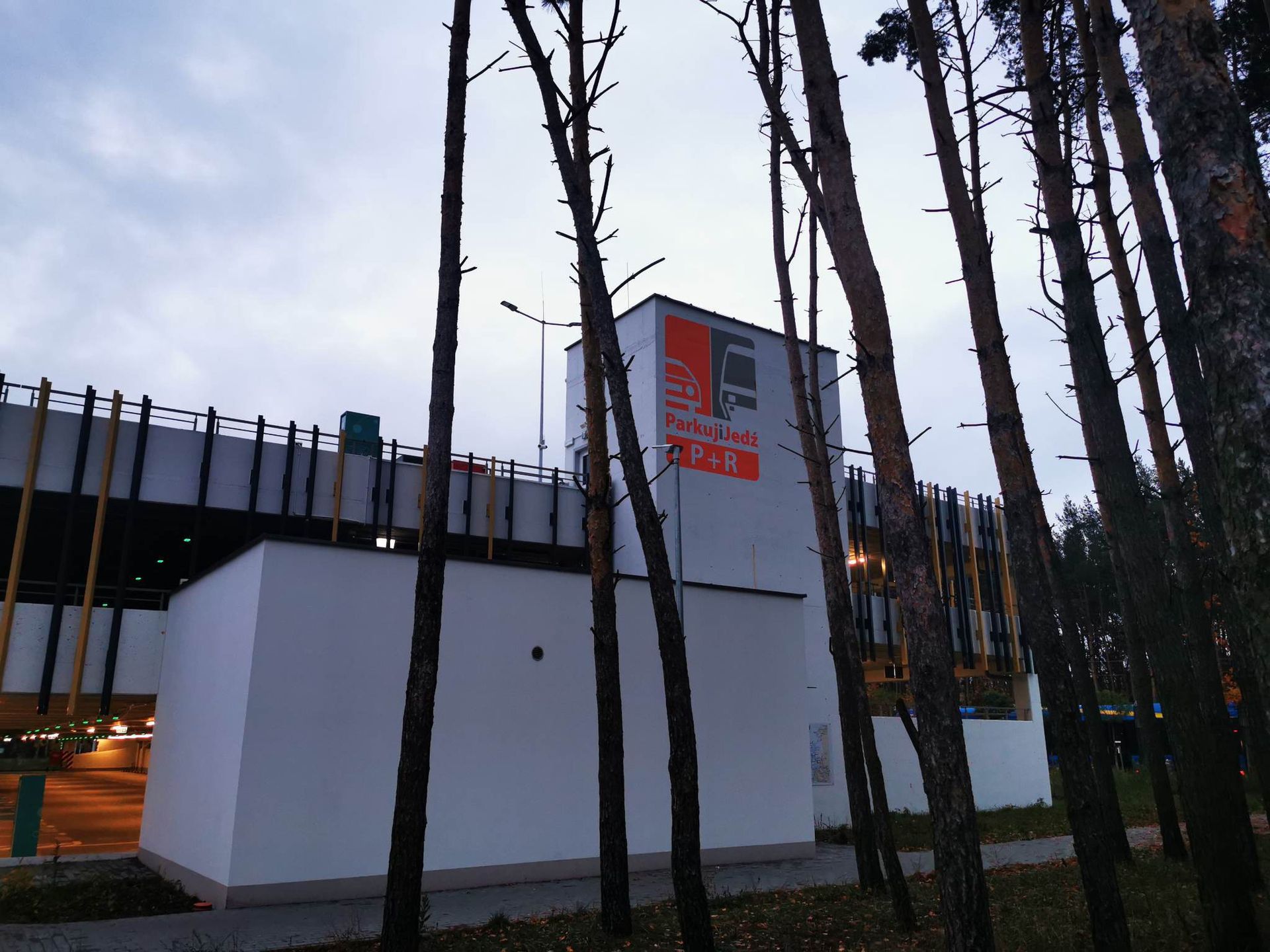 Teoretycznie Park&Ride są gotowe do użytku. 