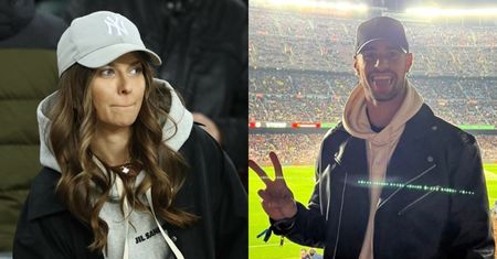 Anna Lewandowska kibicuje Robertowi w towarzystwie partnera tanecznego, z którym trenuje bachatę (ZDJĘCIA)