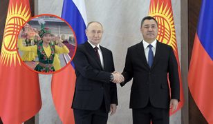 Putin witany jak król. Kirgistan hucznie świętuje wizytę rosyjskiego lidera
