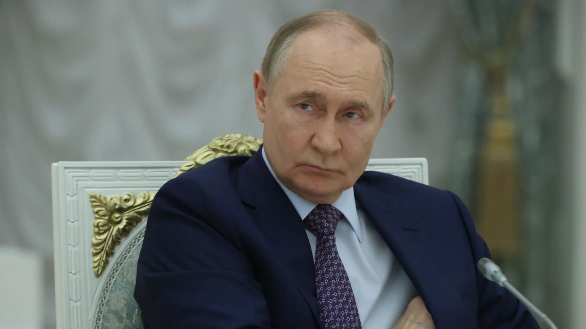 MOSCOW, RUSSIA - JUNE 30 (RUSSIA OUT) Russian President Vladimir Putin during a meeting on development of 'new regions', annexed from Ukraine, at the Kremlin,  June 30, 2025, in Moscow, Russia. Partly-controlled Ukrainian regions of Zaporizhzhia, Kherson, Lugansk and Donetsk oblasts, were officially declared as part of Russia by Vladimir Putin in 2022. (Photo by Contributor/Getty Images)