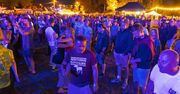 Myślec: Trwa Pannonica. Tłoczno pod sceną "w krzakach nad Popradem", ale też na całym terenie miasteczka festiwalowego