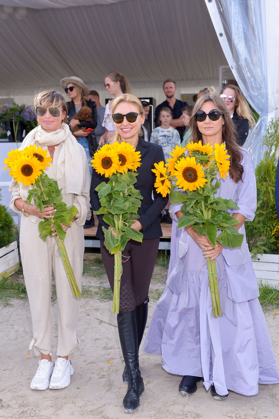 Kinga Rusin, Kasia Sokołowska, Dorota Weka - Gwiazdy na MES Gałkowo Perlage Masters 2020