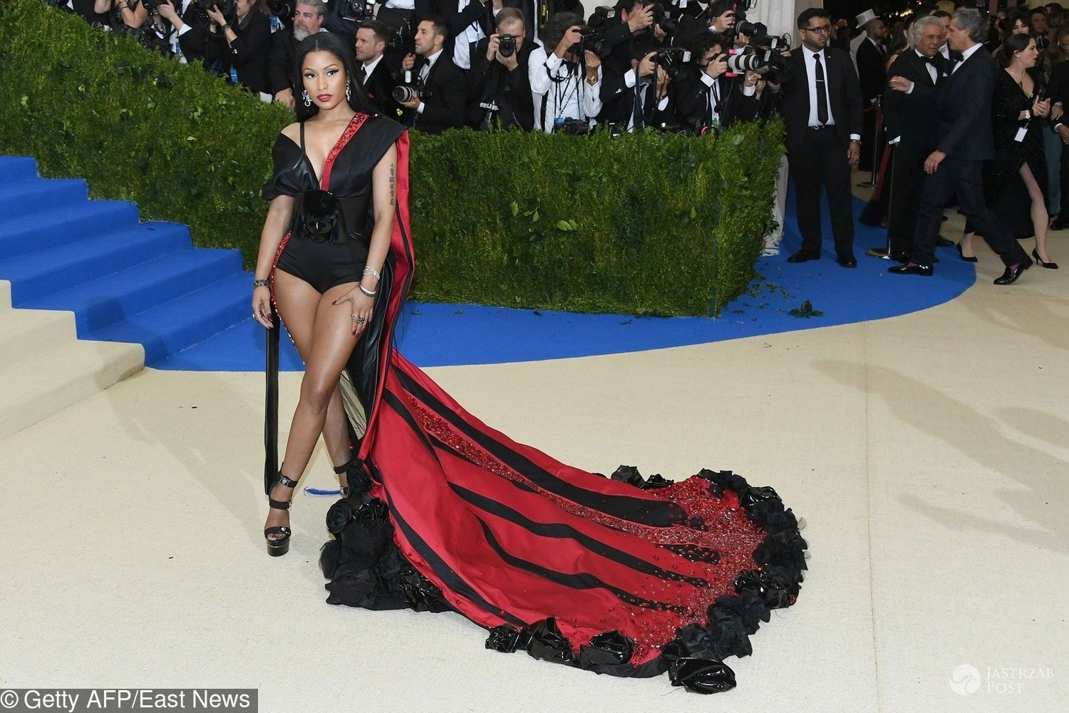 Nicki Minaj - MET Gala 2017, kreacja: H&M