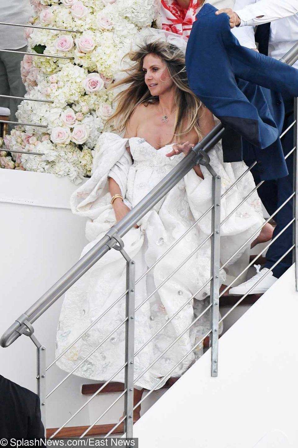Heidi Klum w sukni ślubnej