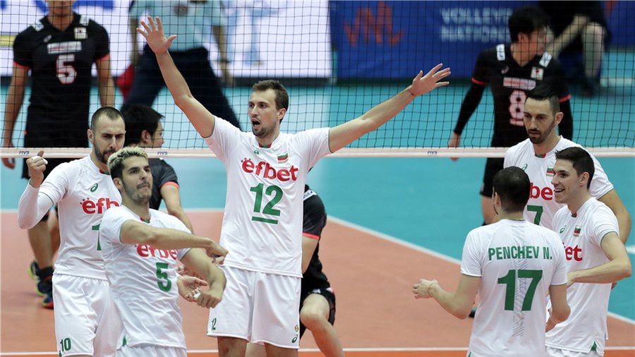 Materiały prasowe / FIVB / Na zdjęciu siatkarze reprezentacji Bułgarii