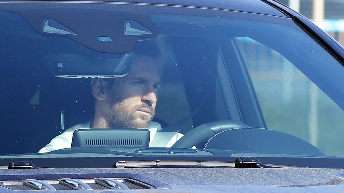 Leo Messi at the FC Barcelona Sports City to undergo the Covid-19 test, in Barcelona on 06th May 2020.  (Photo by Joan Valls/Urbanandsport/NurPhoto via Getty Images)