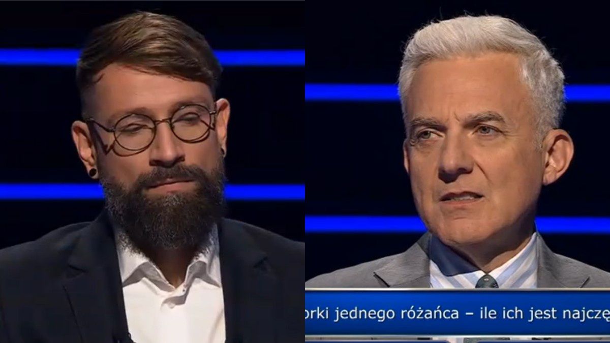 Pytanie o różaniec w "Milionerach" zbiło gracza z tropu