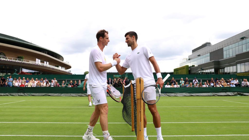 Getty Images / Clive Brunskill / Na zdjęciu: Andy Murray i Novak Djoković