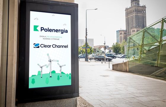 Wspólna kampania wizerunkowa Polenergii i Clear Channel Poland