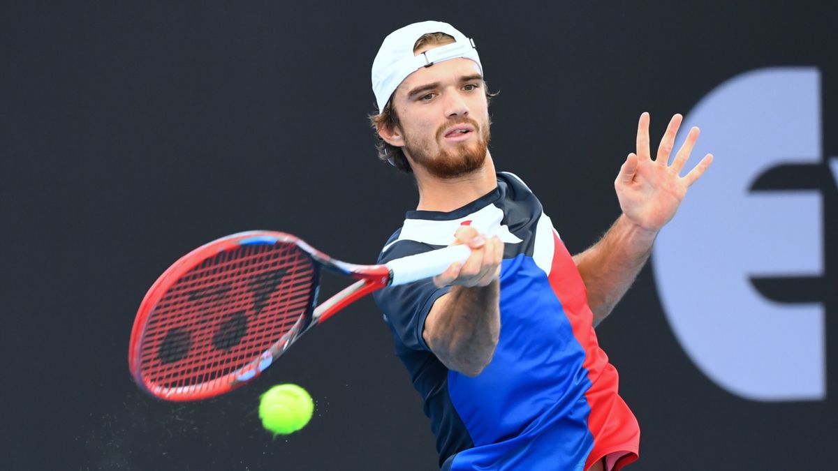 PAP/EPA / Jono Searle / Na zdjęciu: Tomas Machac